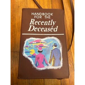 Beetlejuice crossbody book purse